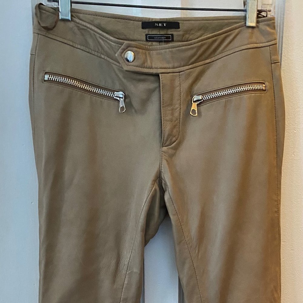 Leather pants